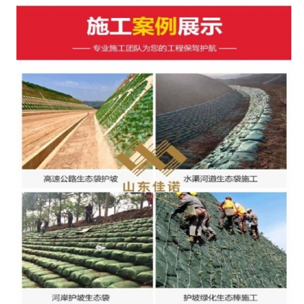 护坡用生态袋施工案例